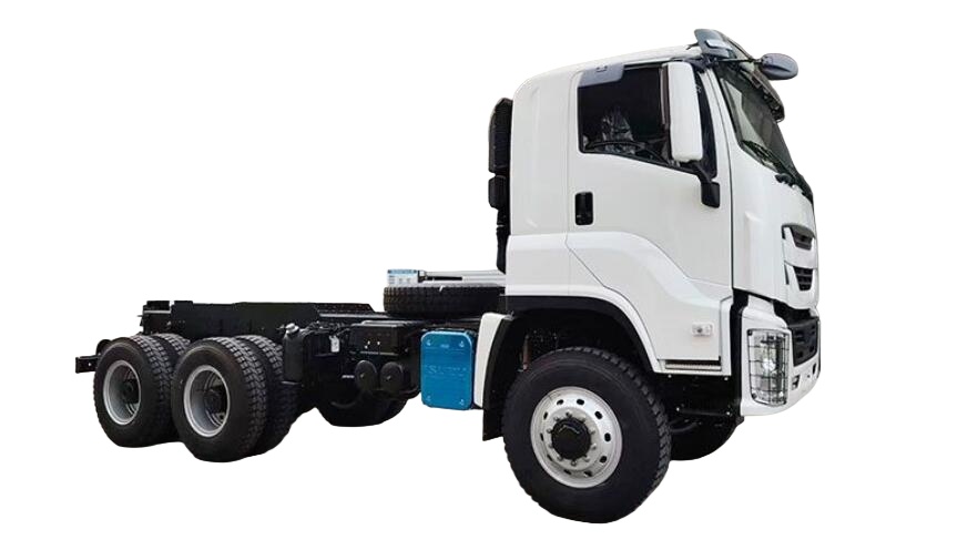 Philippines Giga Isuzu off-road heavy cab chassis trucks 6x6