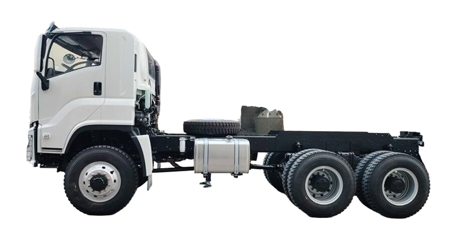 Philippines Giga Isuzu off-road heavy cab chassis trucks 6x6
