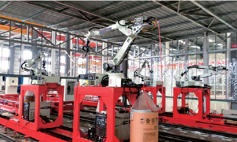 Automatic robot welding