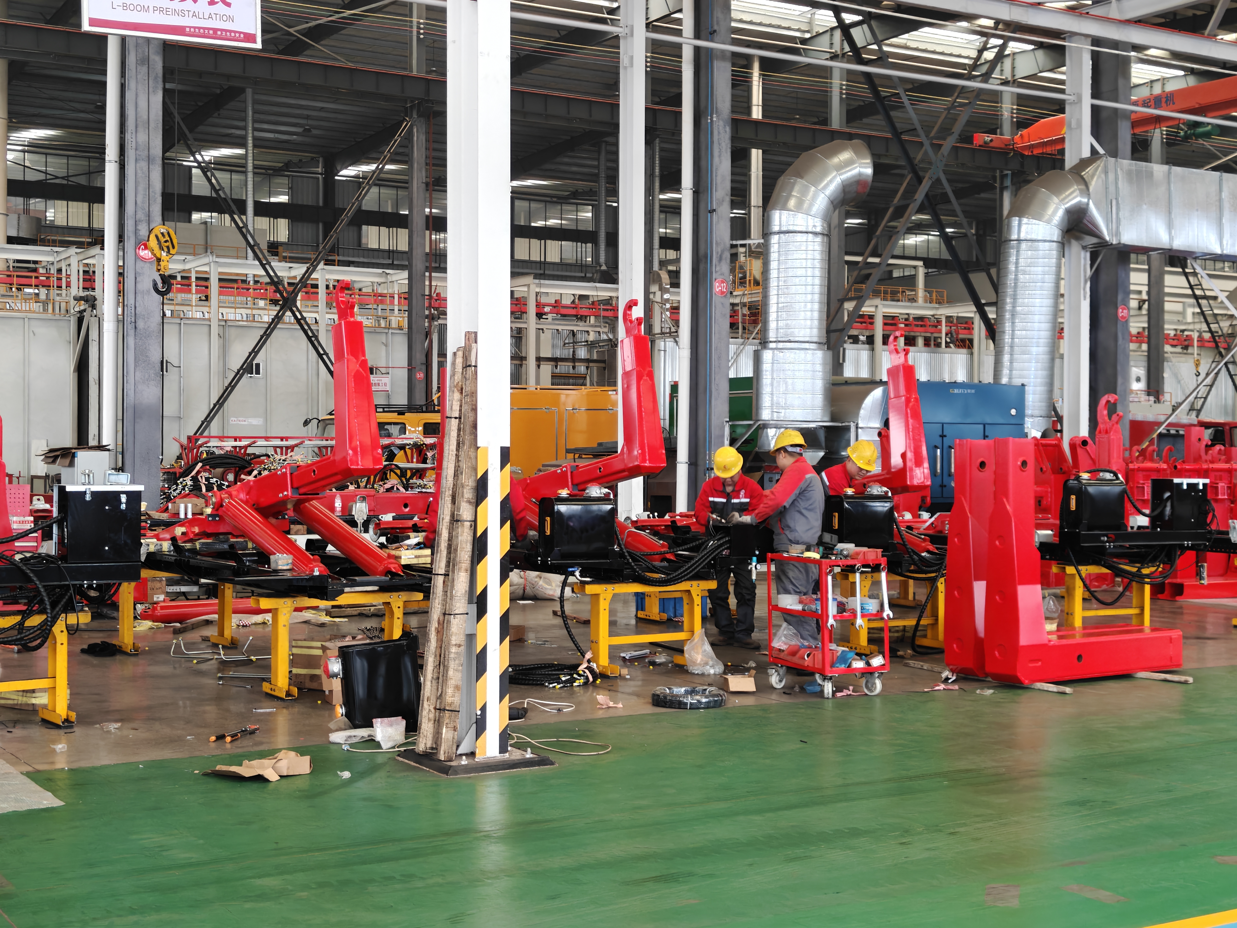 Main boom,L-boom Assembly