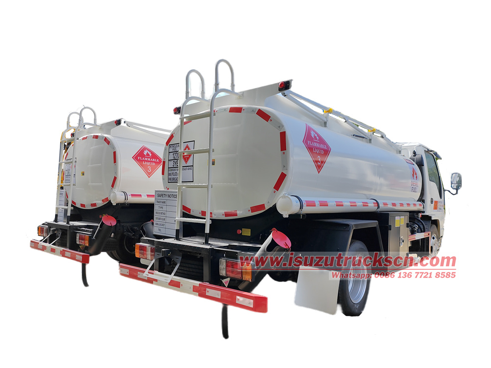 Isuzu ELF 100P 4CBM diesel dispenser service truck