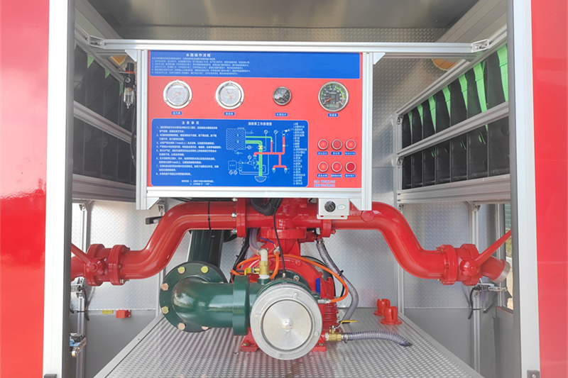 Fire pump and control panel
