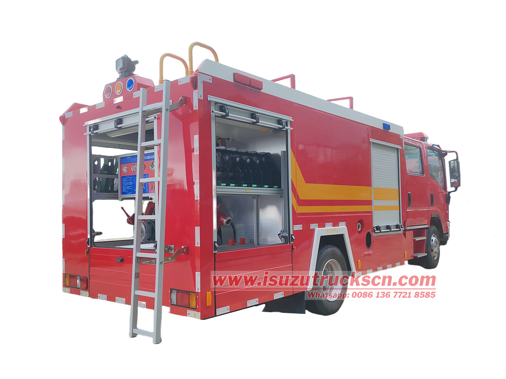Isuzu 700P 4cbm foam fire rescue truck