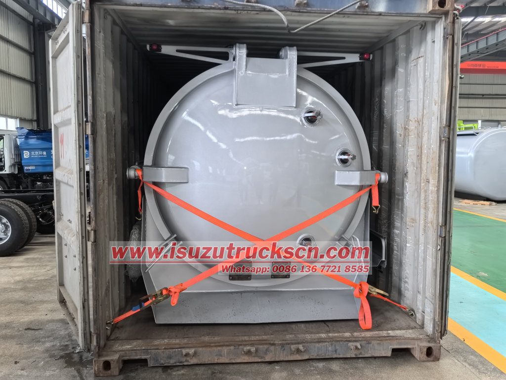 Fiji Sewage Suction Truck Body kit for sell