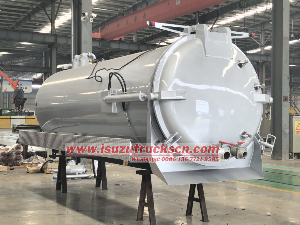 Fiji 6 units Sewage Tank Bodies 12,000L