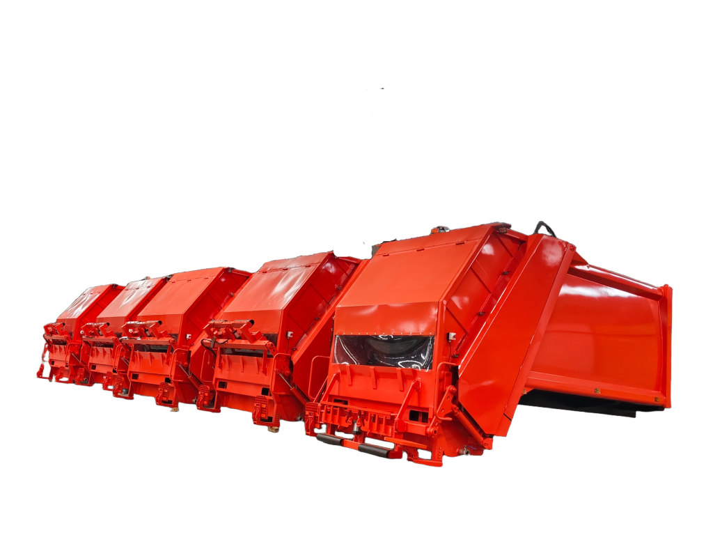 Iraq 6 units Refuse Waste compactor truck bodies