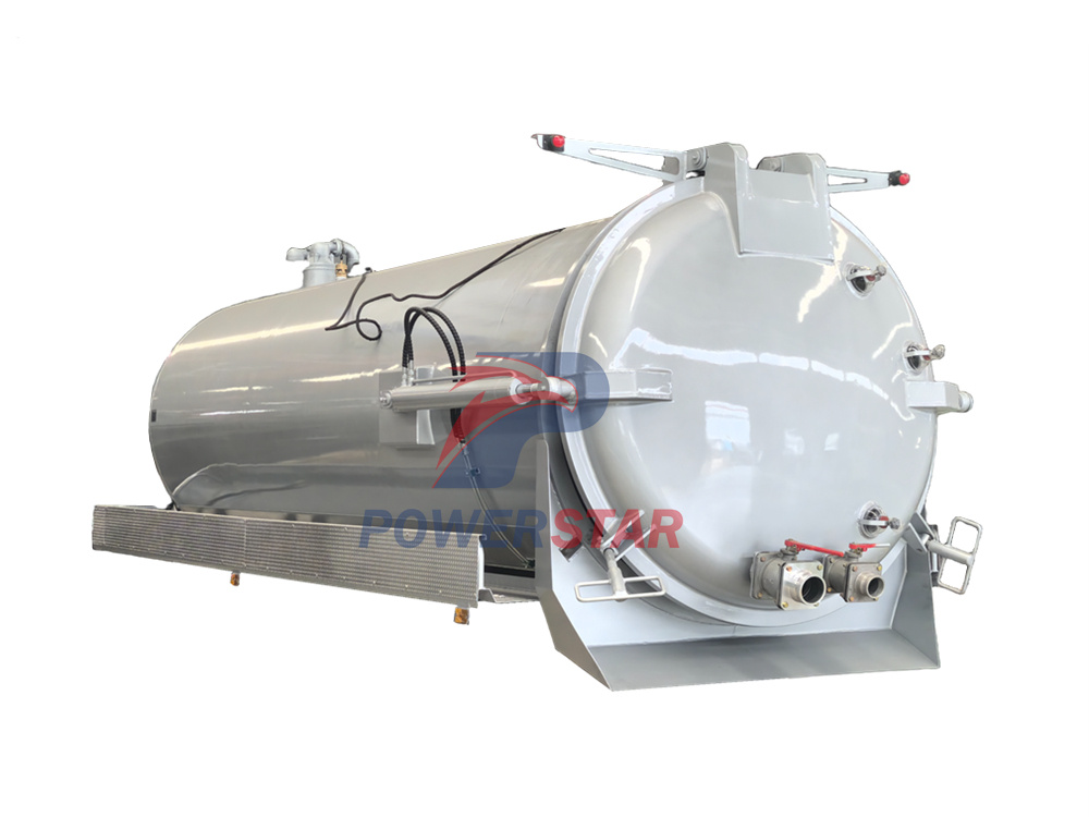 12cbm septic pump truck body parts