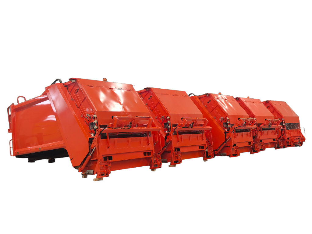 Iraq 6 units Refuse Waste compactor truck bodies