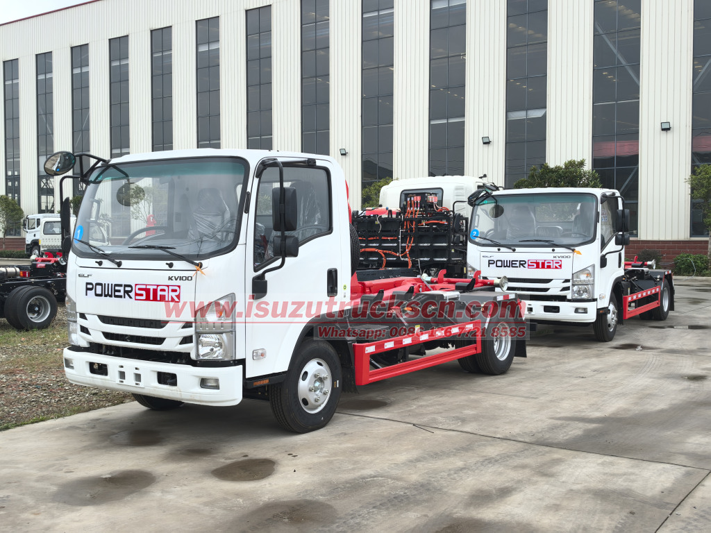 Roll-off Hook Lift Garbage Truck export Honduras