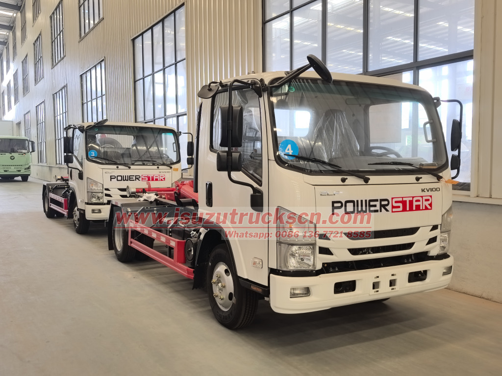 Roll-off Hook Lift Garbage Truck export Honduras