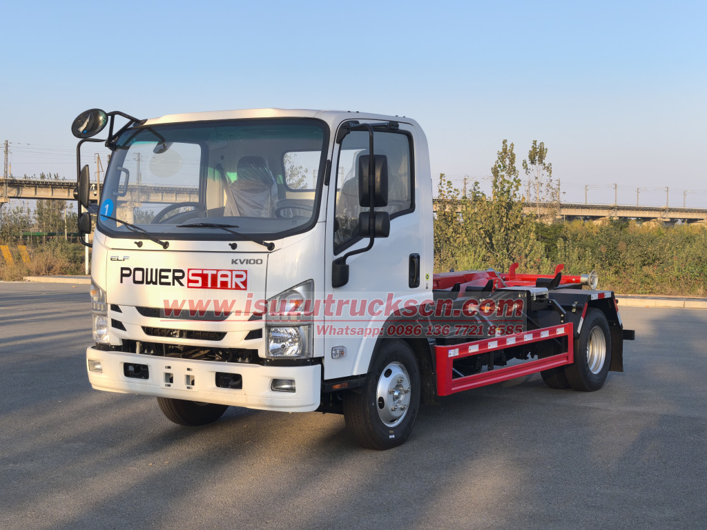 Honduras 4 units Hooklift Truck Isuzu