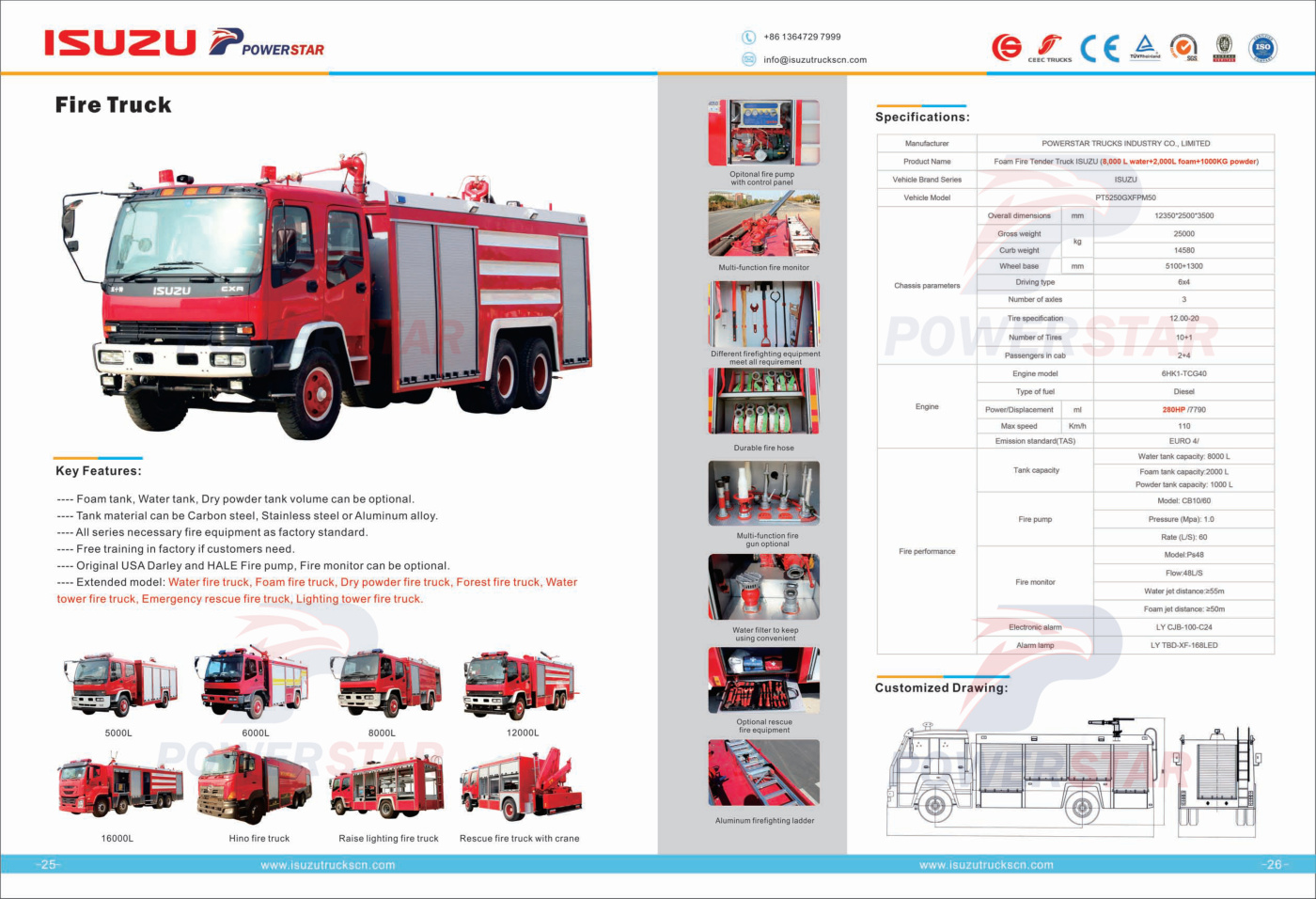 Powerstar Isuzu Trucks Special Vehicles Catalogue