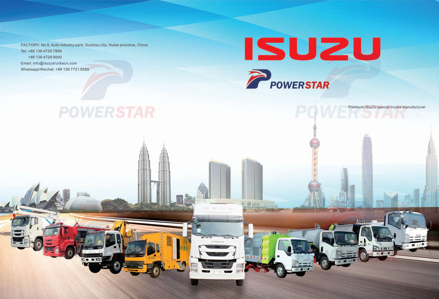 Powerstar Isuzu Trucks Special Vehicles Catalogue