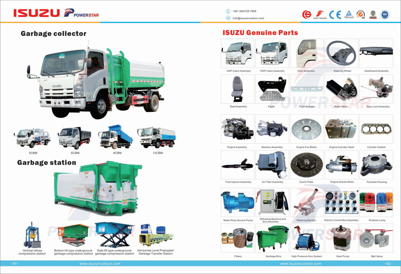Powerstar Isuzu Trucks Special Vehicles Catalogue