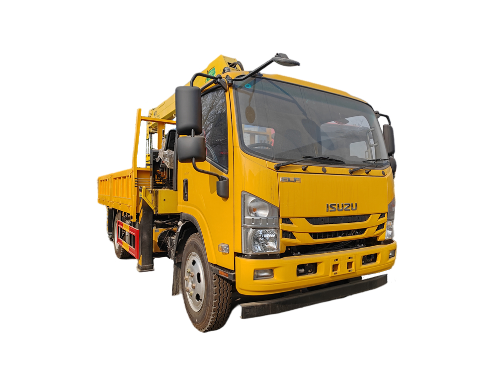 Isuzu 700P RHD 4x2 boom crane truck