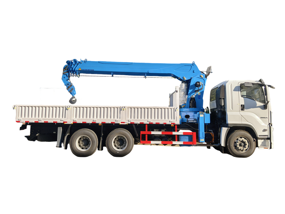 Rwanda Isuzu 14T boom crane truck price