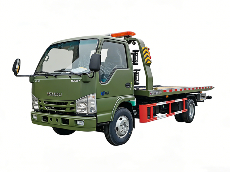 Isuzu 100P wrecker truck