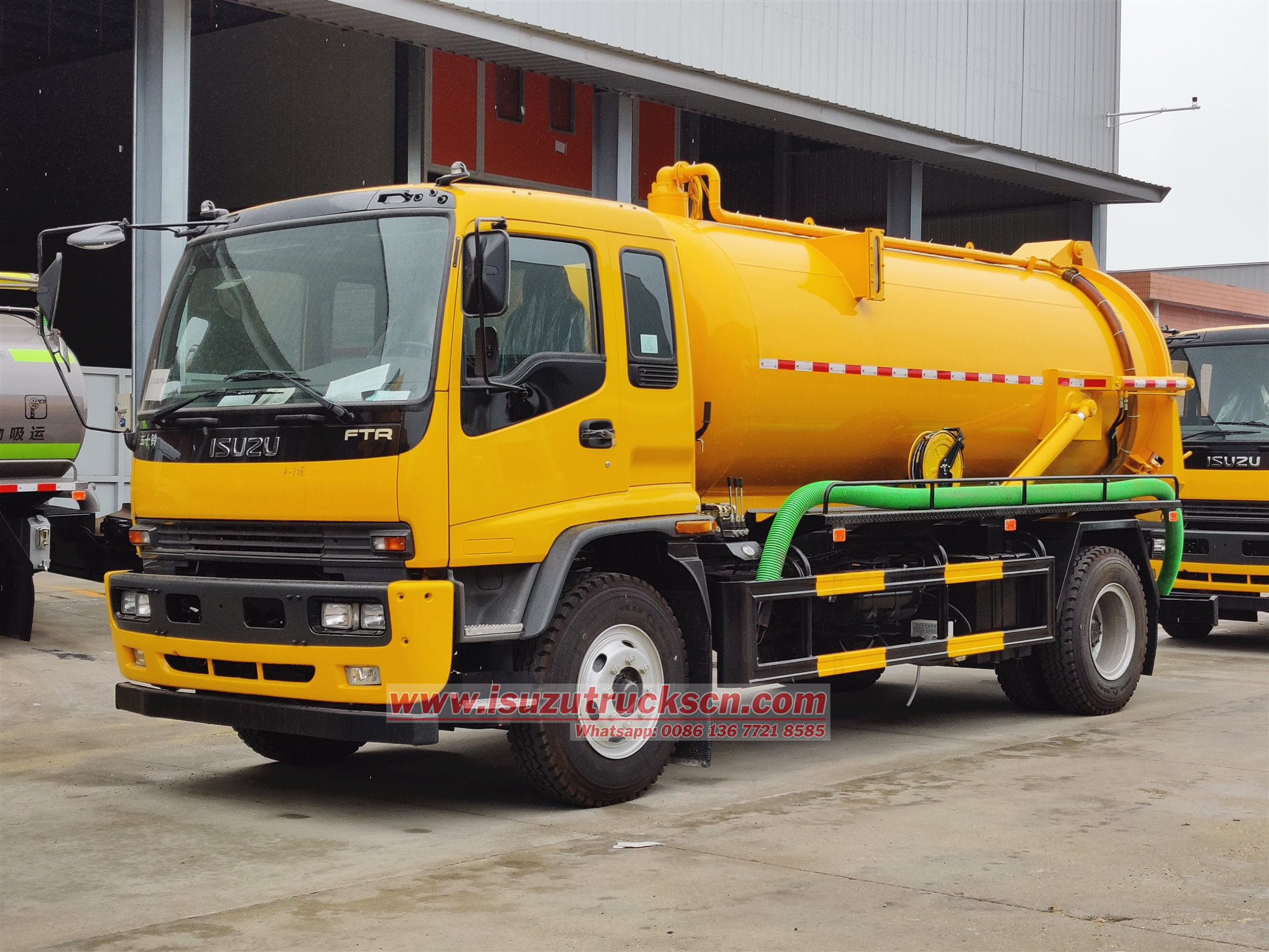 combined jetting truck