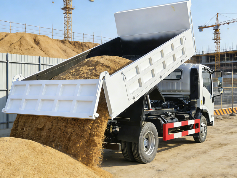 Isuzu KV100 4x2 140HP dump tipper truck