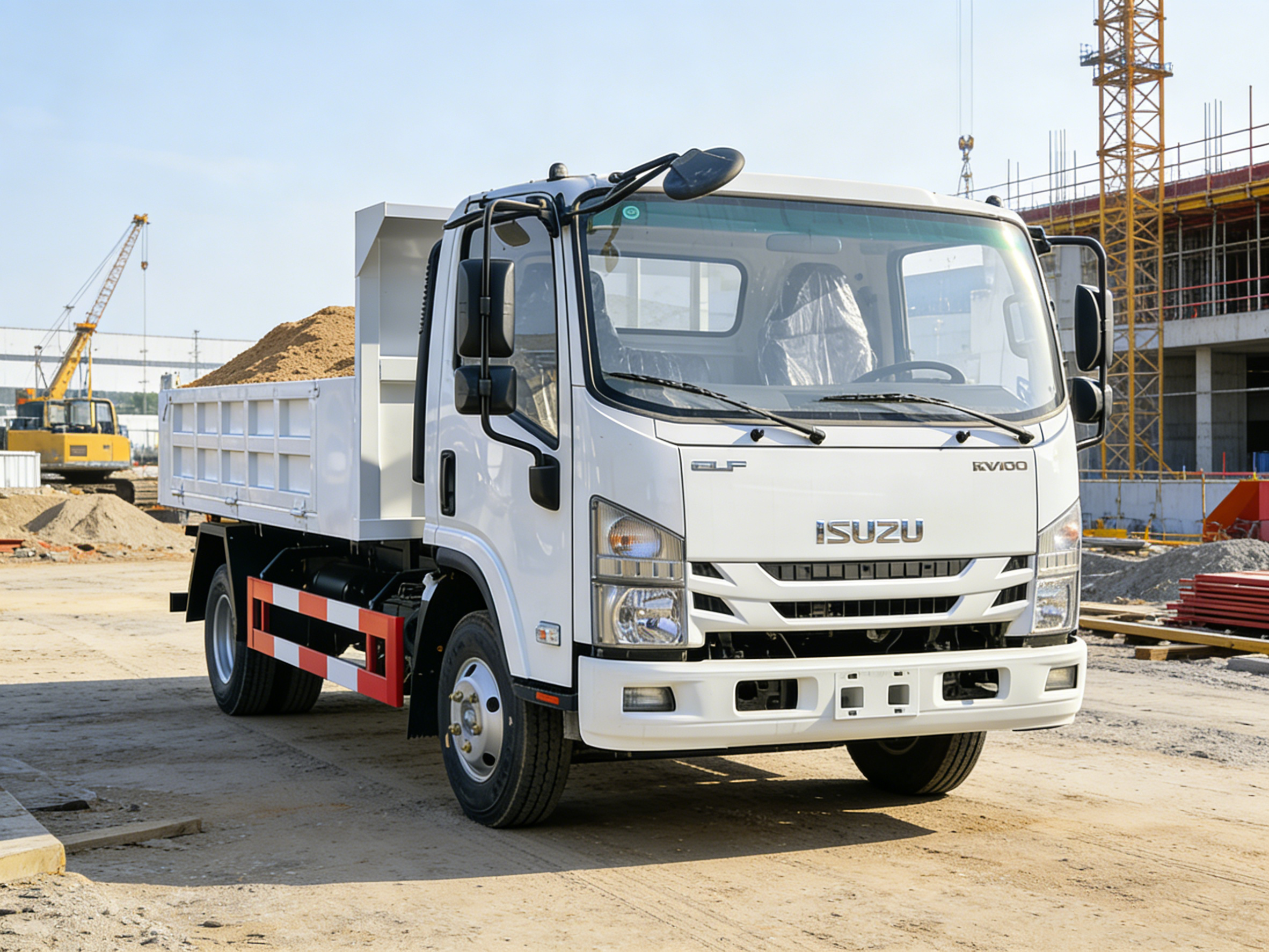 Isuzu KV100 4x2 140HP dump tipper truck
