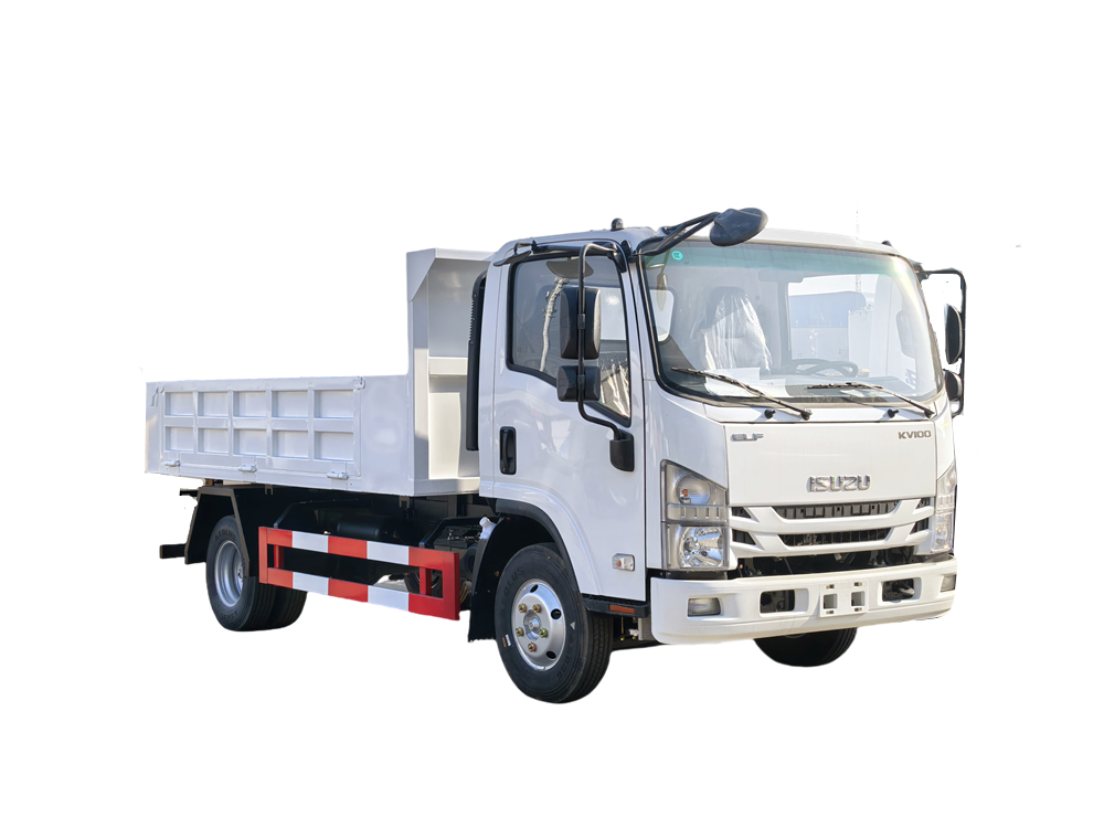 Algeria 5ton Isuzu 140hp sand dump truck