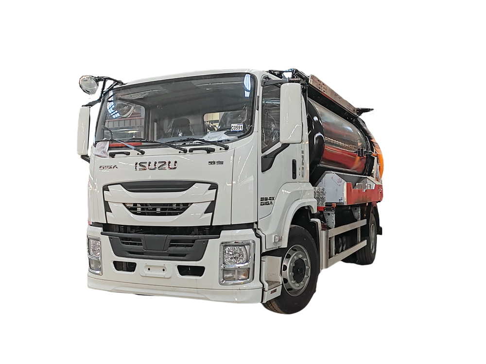 Isuzu FTR GIGA 15000 liters sewage suction truck