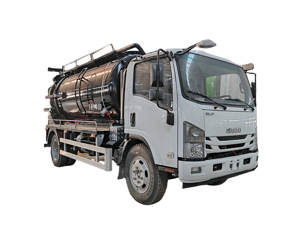 8000L Combination Vacuum Jetter Isuzu