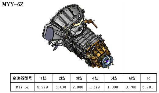 isuzu MYY-6Z transmission
