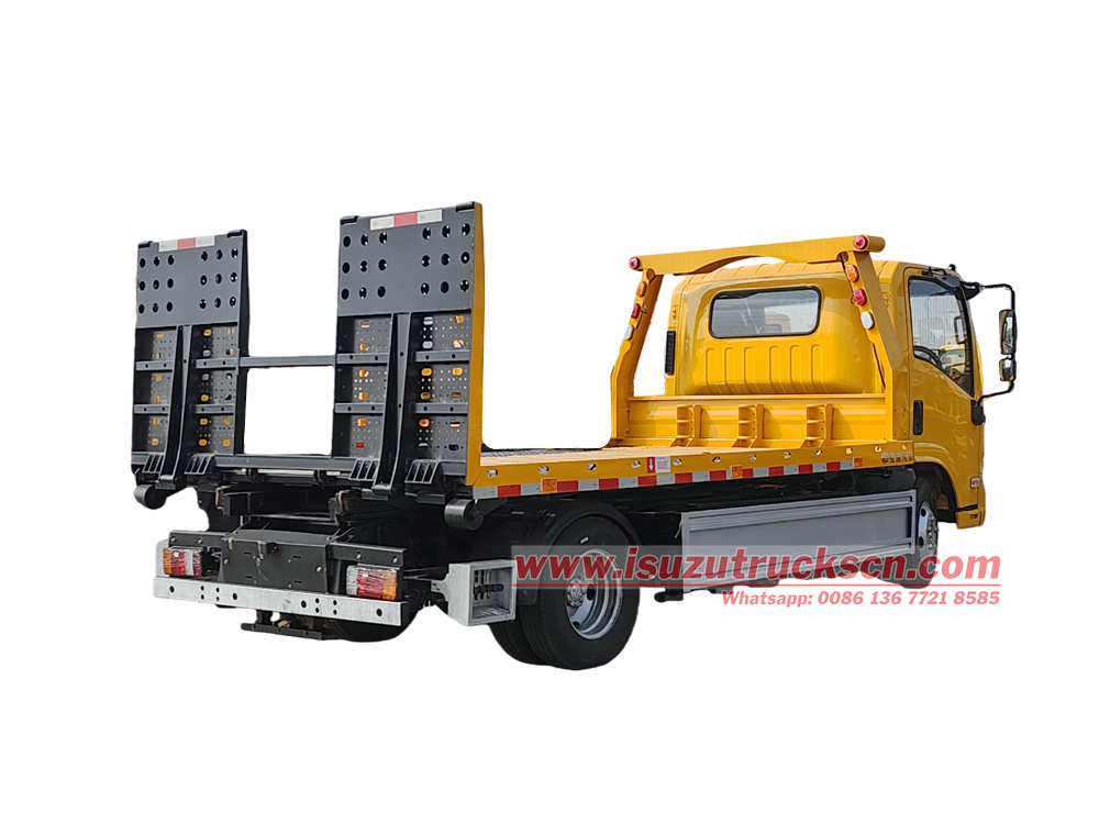 Isuzu EV100 4x2 commercial electric wrecker truck 