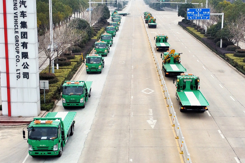 #100 units isuzu KV800 5T wrecker truck