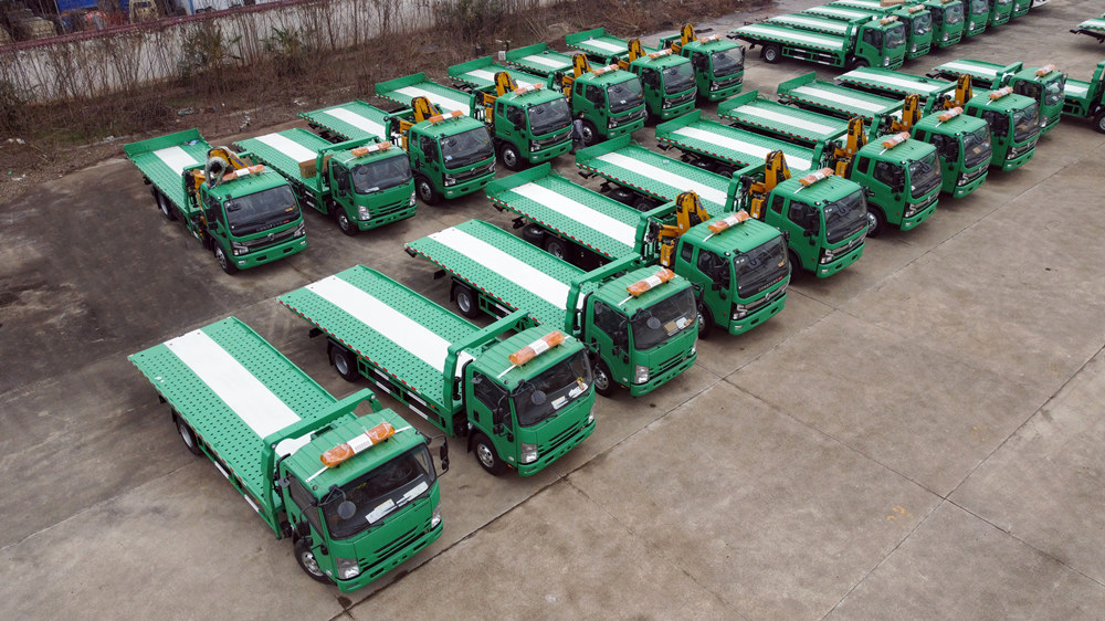 Bulk dispatch of isuzu KV800 towing truck