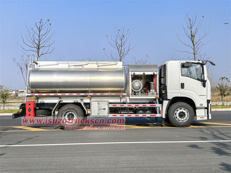 ISUZU FTR 10000L aircraft refueller tank truck