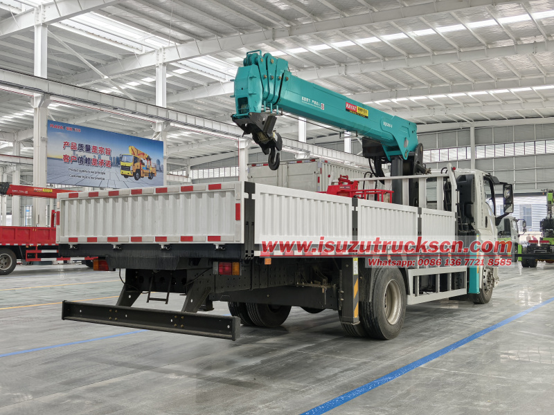 ISUZU 4HK1-TCG62 225HP Boom Crane Truck on sale