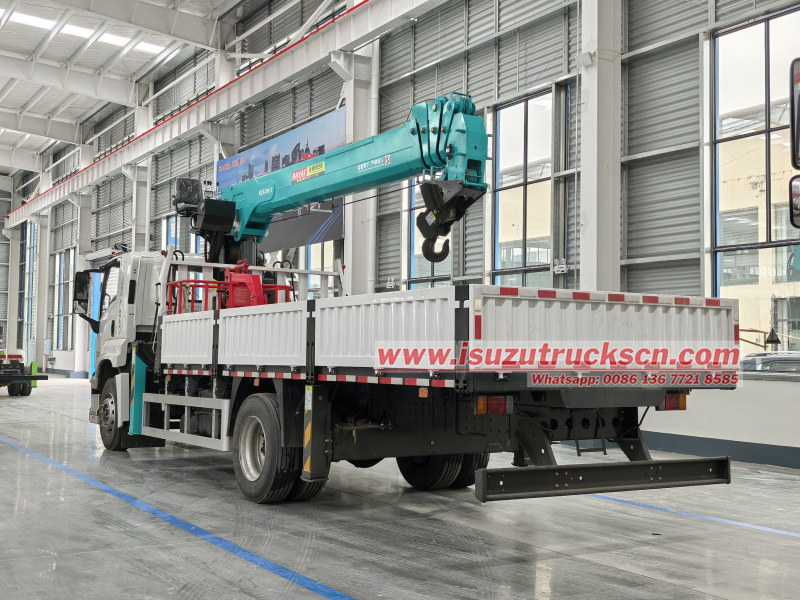 ISUZU 4HK1-TCG62 225HP Boom Crane Truck on sale