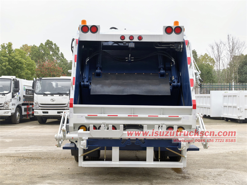 Isuzu NPR 8.5CBM rear loader compactor