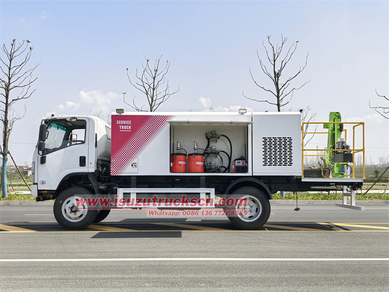 Isuzu 5000L mobile workshop truck