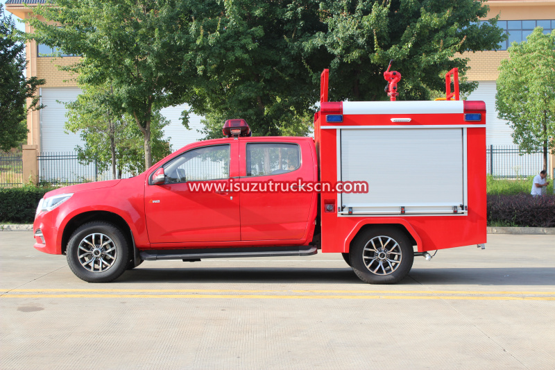 Isuzu 4x4 drive Fire Pickup trucks