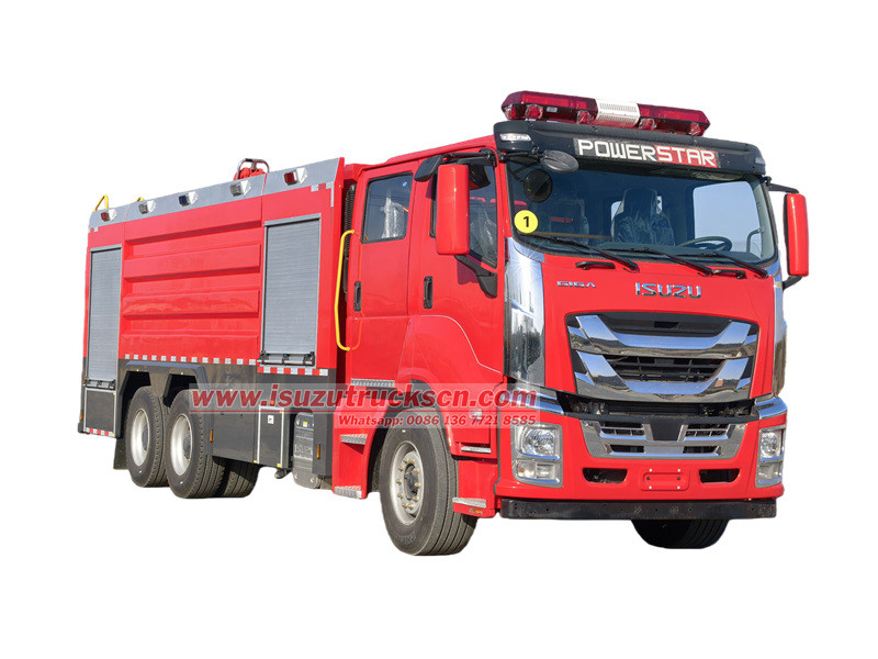 ISUZU GIGA foam fire engine