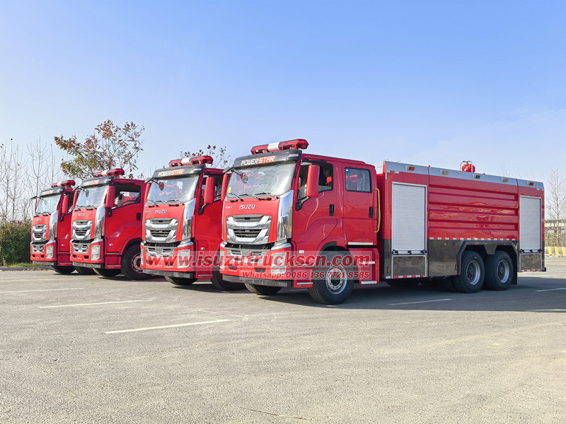 ISUZU GIGA foam fire tender for sale