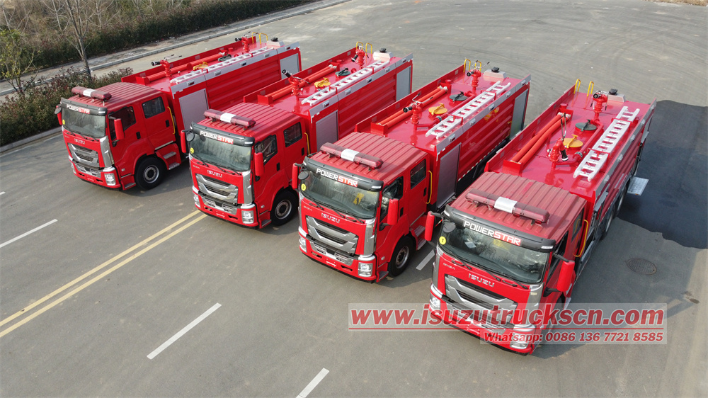 Isuzu GIGA 6x4 12CBM foam fire fighting truck