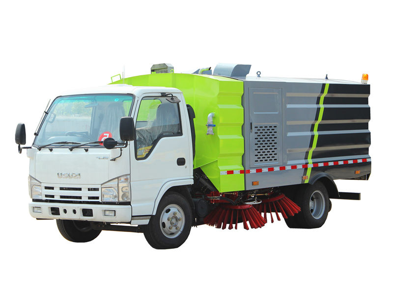 4x2 iSUZU vacuum sweeper truck