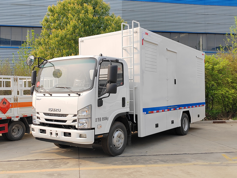 ISUZU Police wireless telecommunication Vehicle