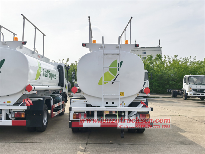 Isuzu KV600 6CBM diesel dispenser service truck