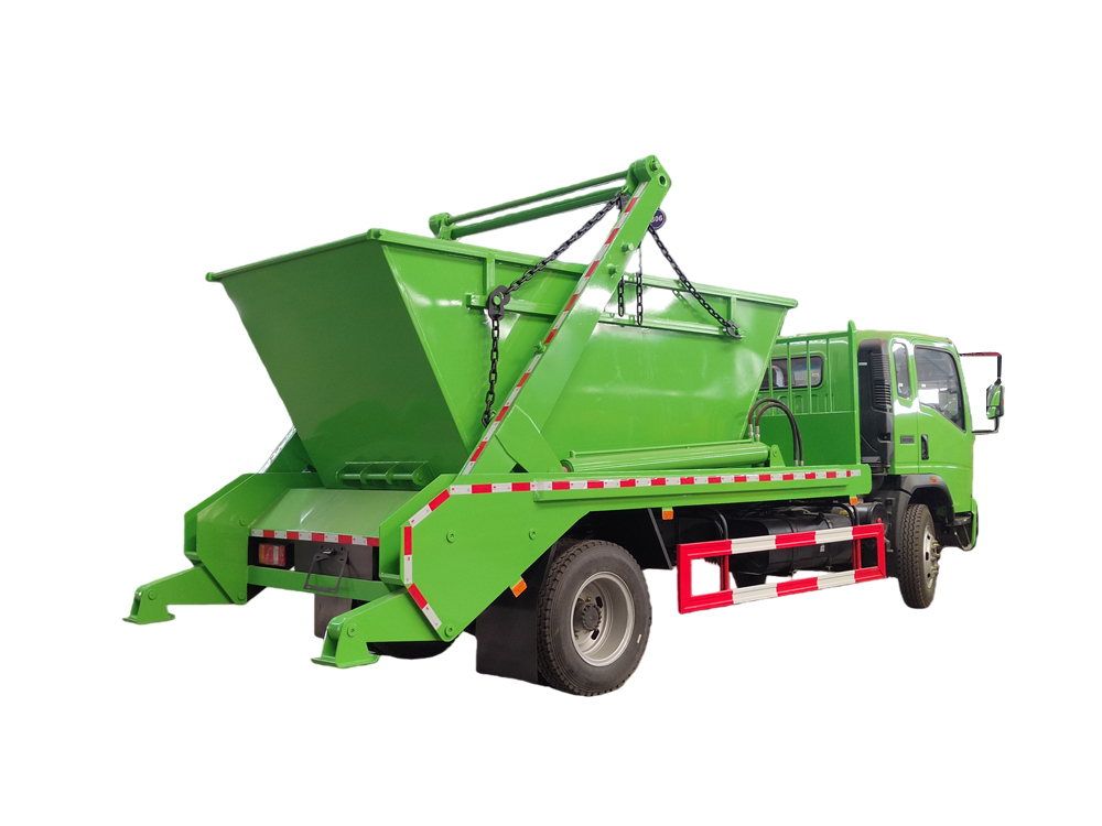 ISUZU 10cbm skip bin loader truck