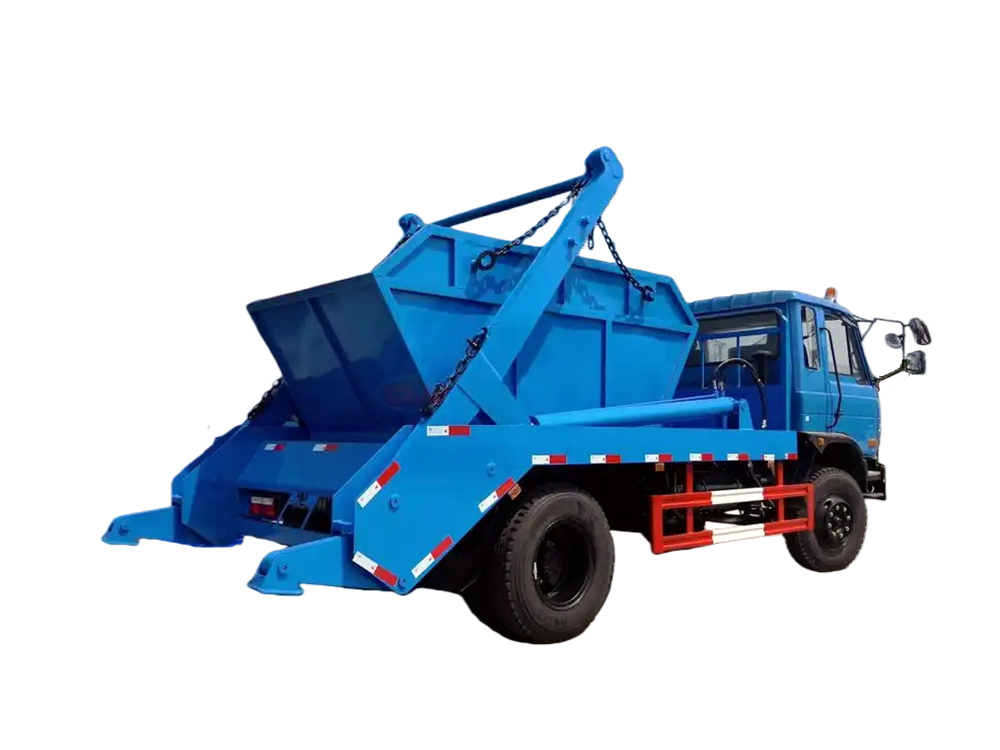 ISUZU 10cbm skip bin loader truck