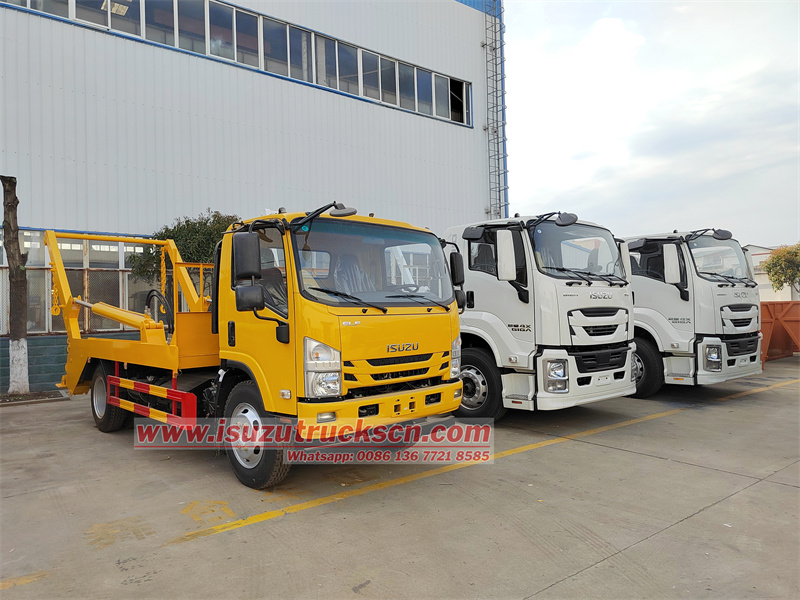 ISUZU FTR 10cbm skip bin loader truck