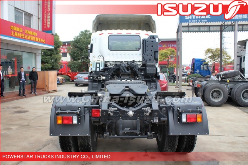 Japanese 4x2 350hp ISUZU VC46 Prime Mover Truck Tractor Head supplier