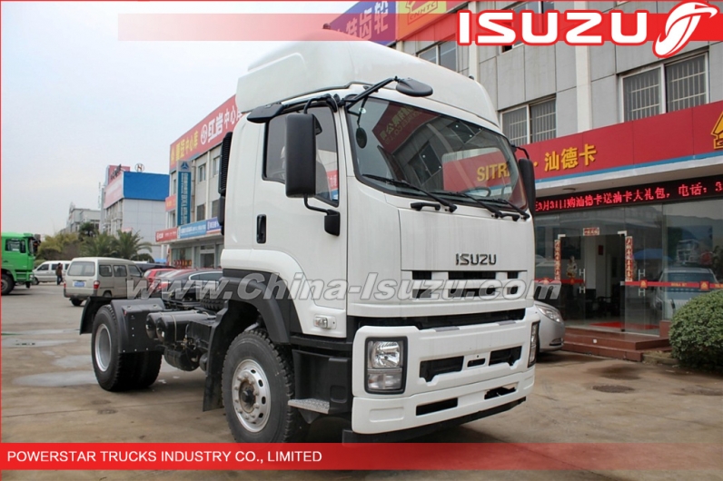 Japanese 4x2 350hp ISUZU VC46 Prime Mover Truck Tractor Head supplier
