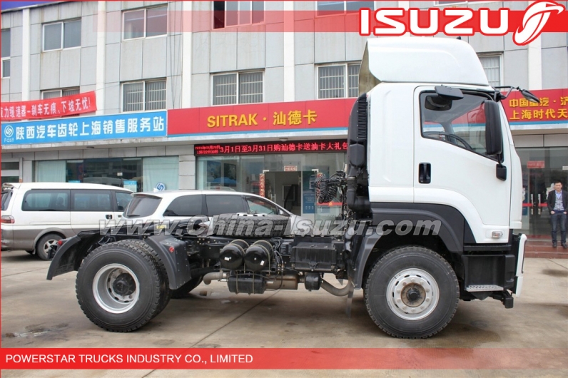 Japanese 4x2 350hp ISUZU VC46 Prime Mover Truck Tractor Head supplier