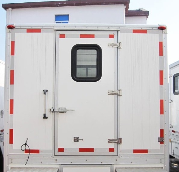 4x4,6x6 Isuzu Police Workshop Truck with guard for Emergency